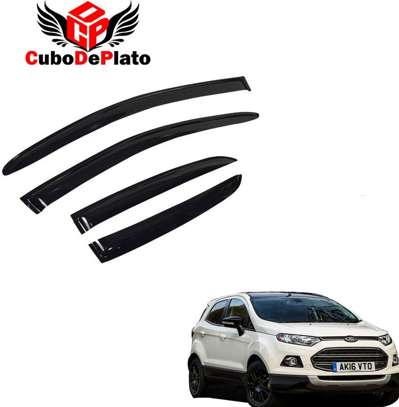 CuboDePlato For Non-convertibles Front, Rear Wind Deflector  (Tinted Ford Ecosport)