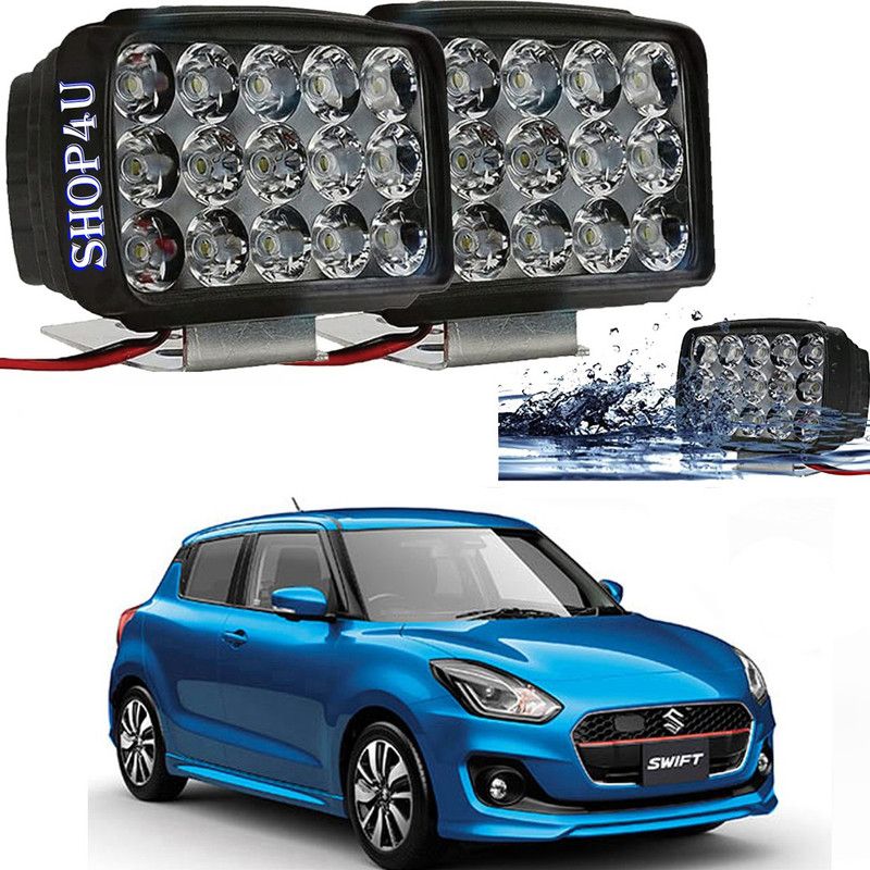 SHOP4U LED Fog Lamp Unit for Maruti Suzuki Swift
