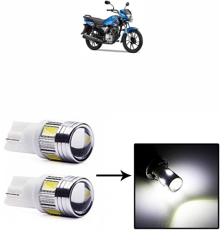 Vagary SOLID STRUCTUTE,STANDARD BASE SUPER BRIGHT PARKING/LICENSE PLATE LIGHT-231 Back Up Lamp Motorbike LED for Yamaha (12 V, 18 W)  (Saluto, Pack of 2)