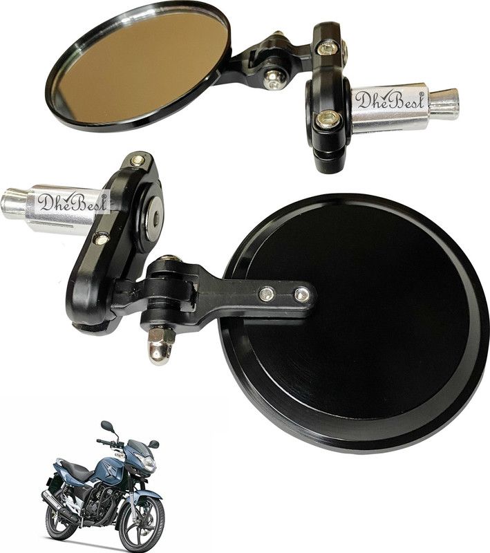 Dhe Best Manual Rear View Mirror For Suzuki GS 150R  (Left, Right)