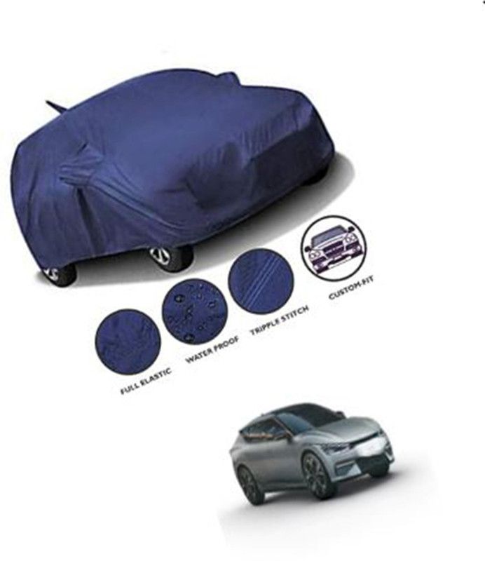 Yesmotive Car Cover For Renault Kwid 1.0 RXT 02 Anniversary Edition (With Mirror Pockets)  (Blue, For 2020 Models)
