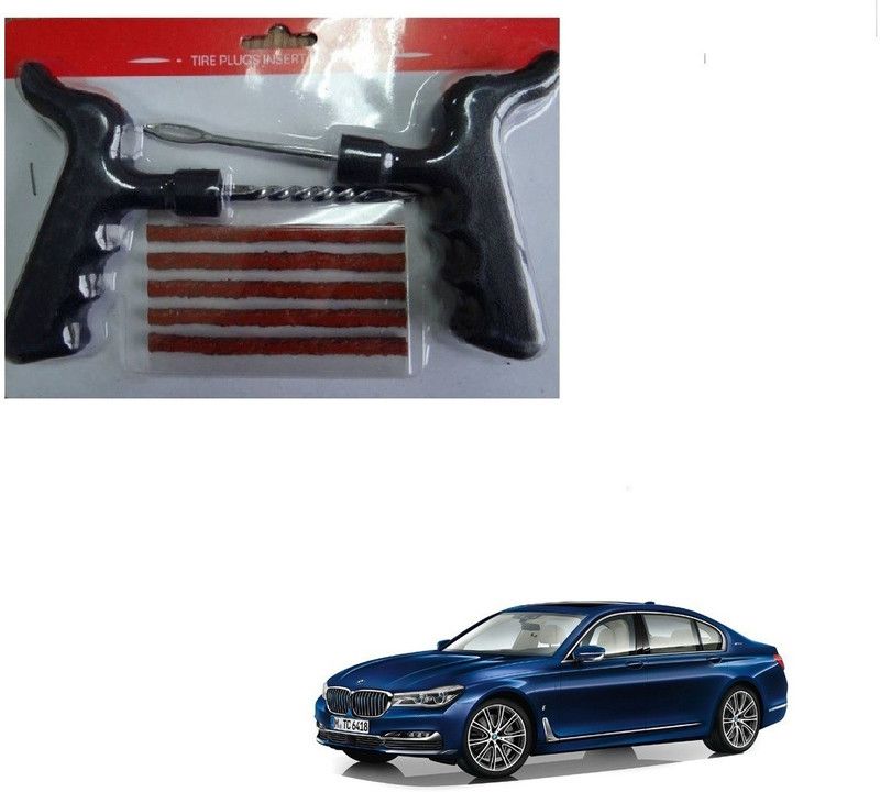 AuTO ADDiCT Car Tool Safety With 5 Strip Tubeless Tyre Puncture Repair Kit For BMW 7 Series Tubeless Tyre Puncture Repair Kit