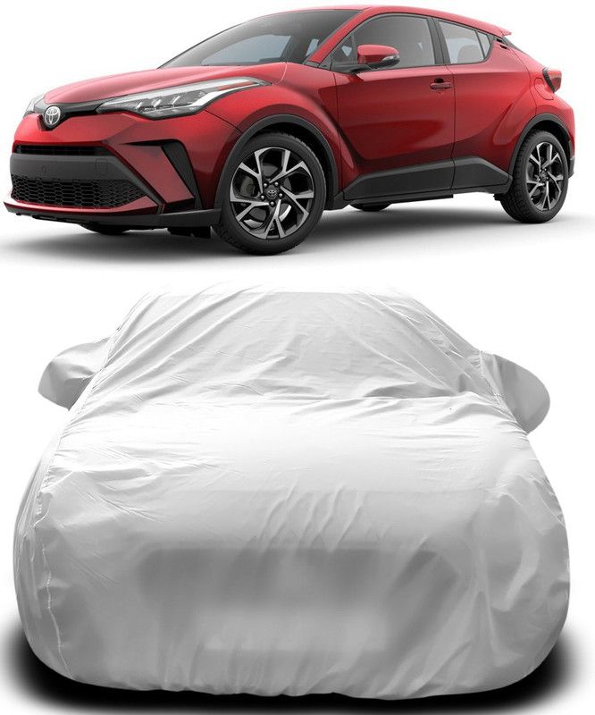 AutoBurn Car Cover For Toyota C-HR (With Mirror Pockets)  (Silver)