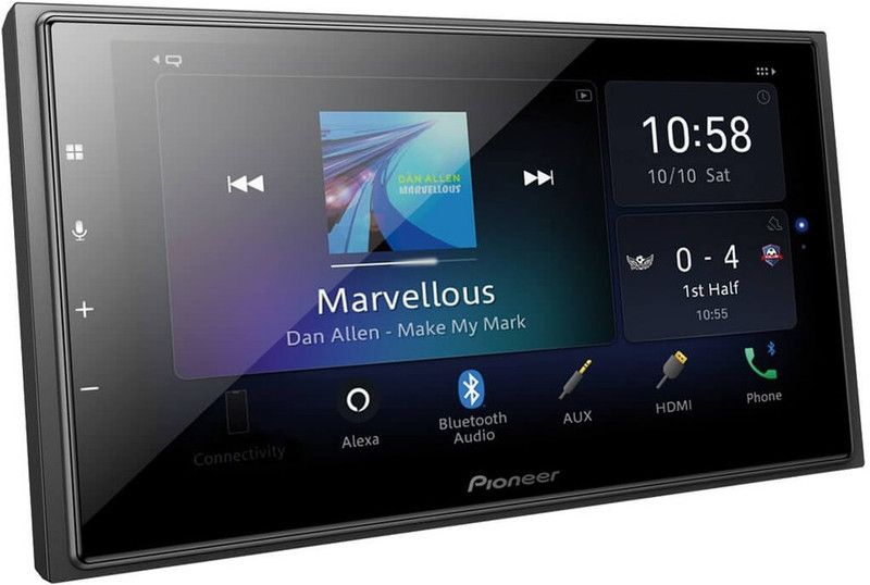 Pioneer DMH-Z6350BT Car Stereo  (Double Din)