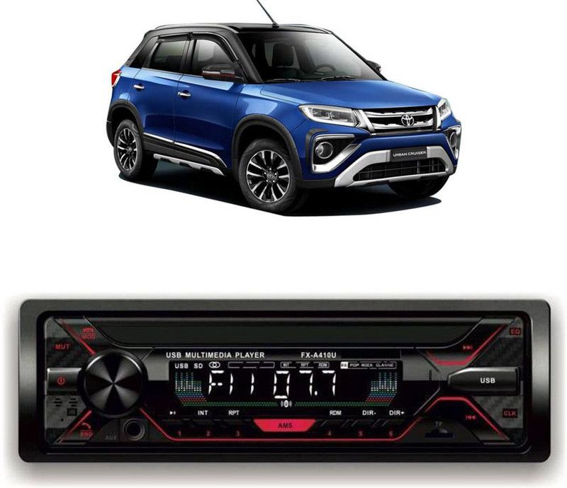 EverLand Car Stereo FX- A100U Car Stereo with Bluetooth, USB, SDCard , Aux E-597 Car Stereo  (Single Din)