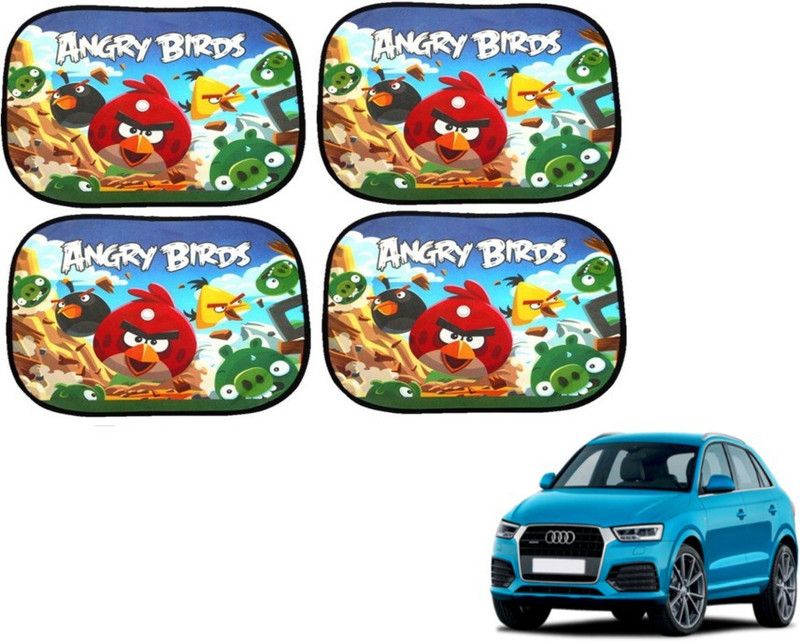MOCKHE Side Window Sun Shade For Audi Q3  (Multicolor)