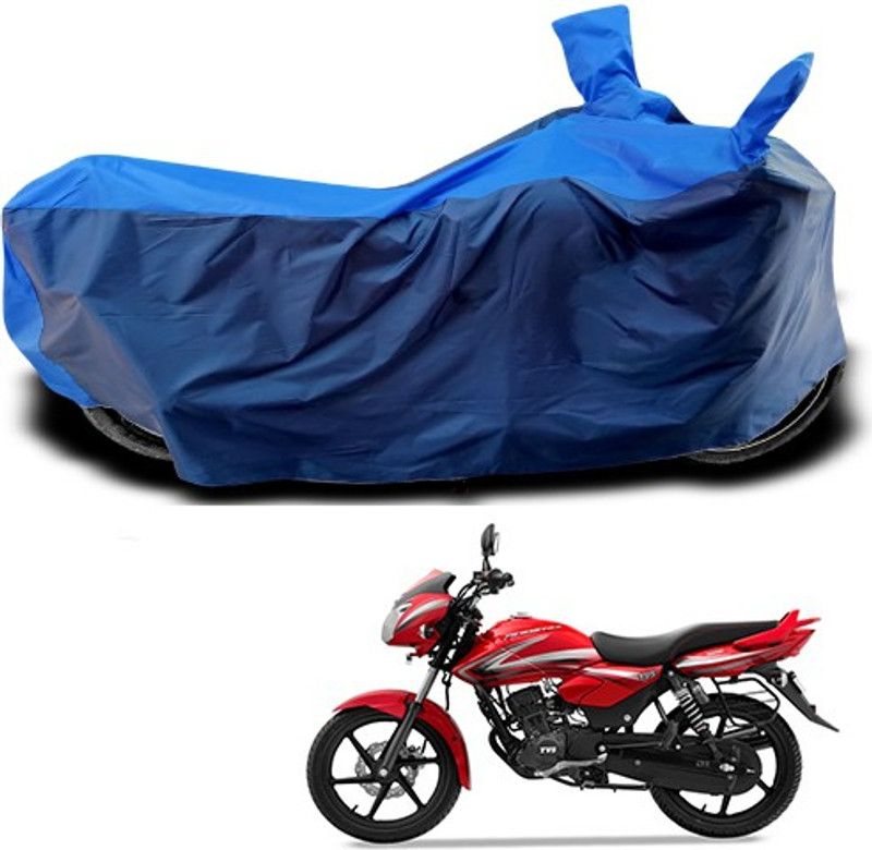 THE REAL ARV Waterproof Two Wheeler Cover for TVS  (Pheonix, Blue)