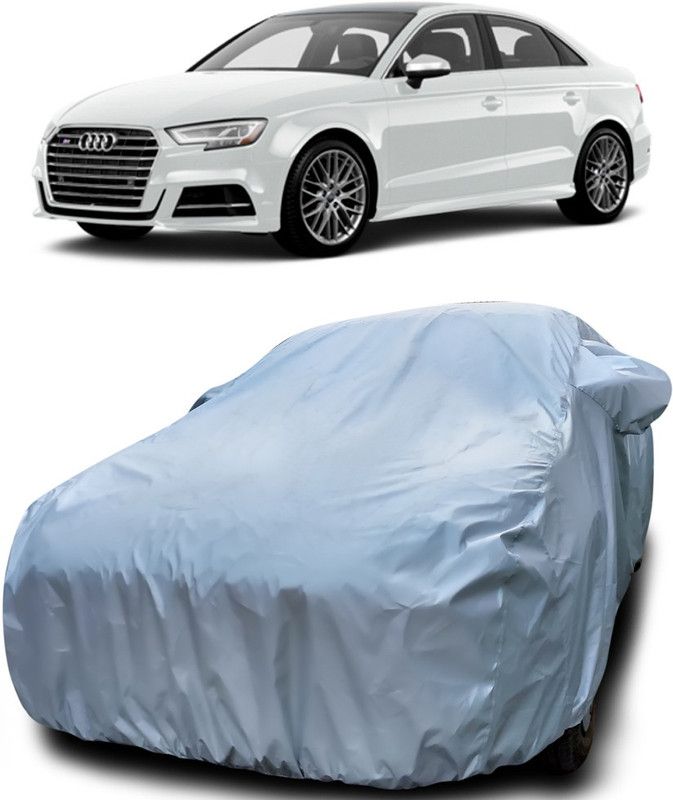 Zooper Car Cover For Audi S3 (With Mirror Pockets)  (Silver)