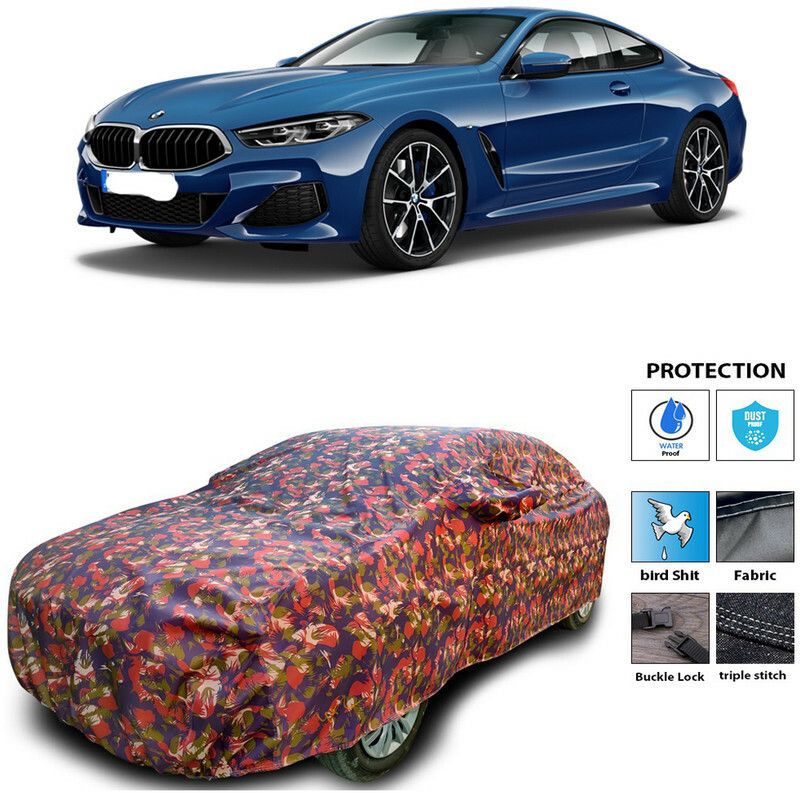 Ascension Car Cover For BMW 8 Series (With Mirror Pockets)  (Multicolor)