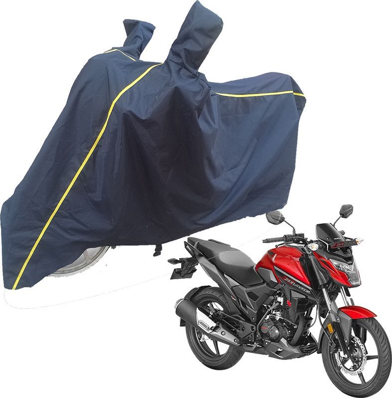 SS Zeeber Waterproof Two Wheeler Cover for Honda  (X-Blade, Blue)
