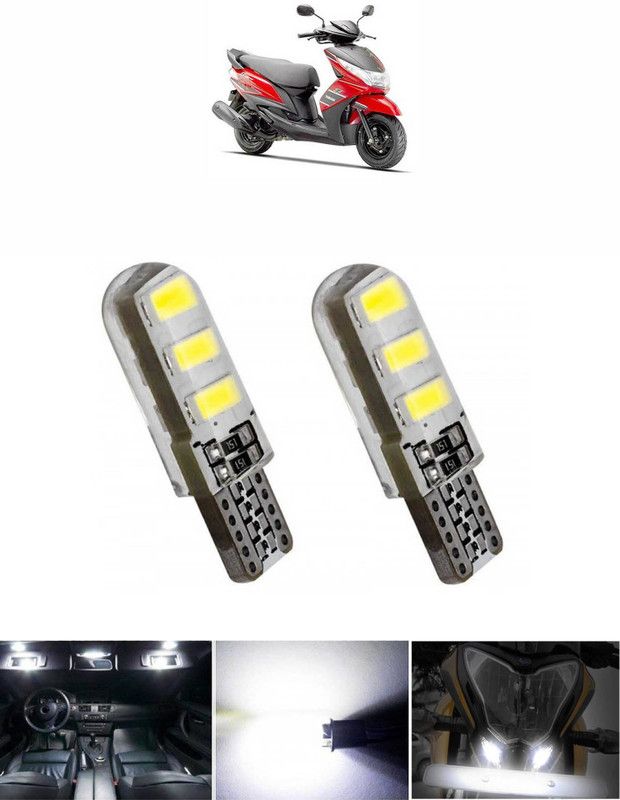 Vagary HIGH QUALITY SILICON FINISH WATERPROOF PARKING/REVERSING/BACK UP LIGHT-228 Back Up Lamp Motorbike LED for Yamaha (12 V, 8 W)  (Ray Z, Pack of 2)