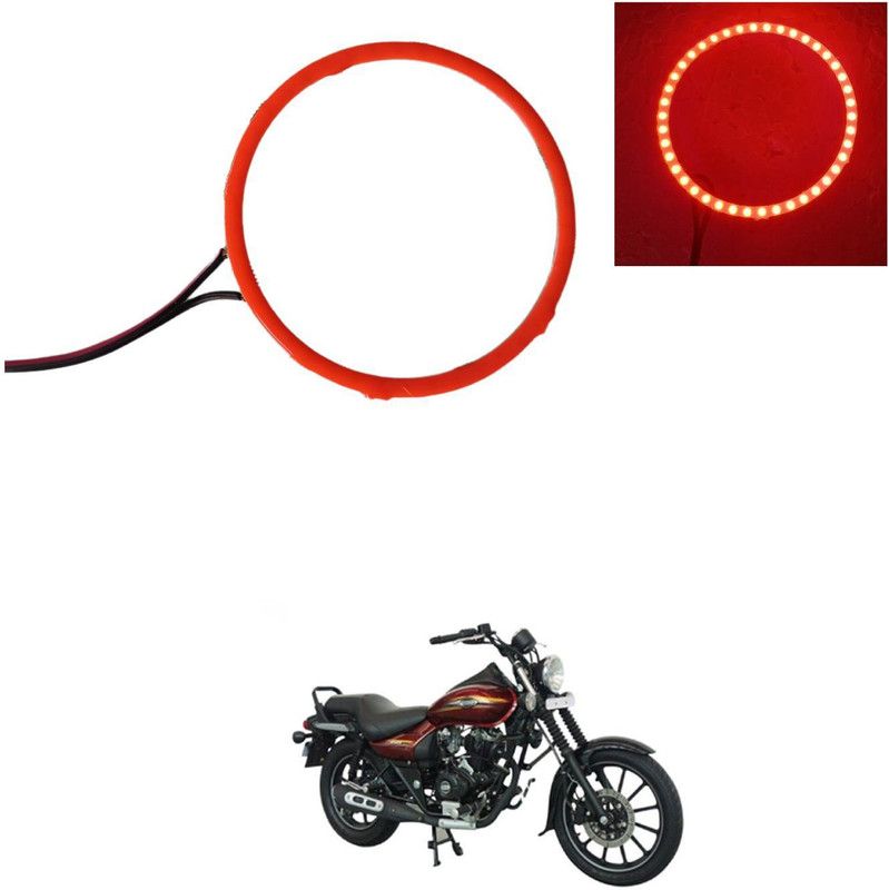 PRTEK 70mm COB Led Angel Eyes Headlight Halo Ring Warning Lamp 210 Projector Lens