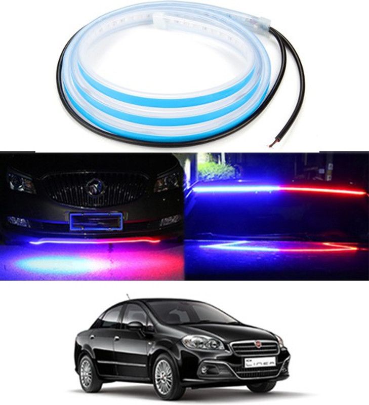 AYW 120cm LED Strip Flexible Police Light Car Hood/Trunk/DashboardFor Linea Dash Light Car, Van LED for Fiat (12 V, 12 W)  (Linea, Pack of 1)