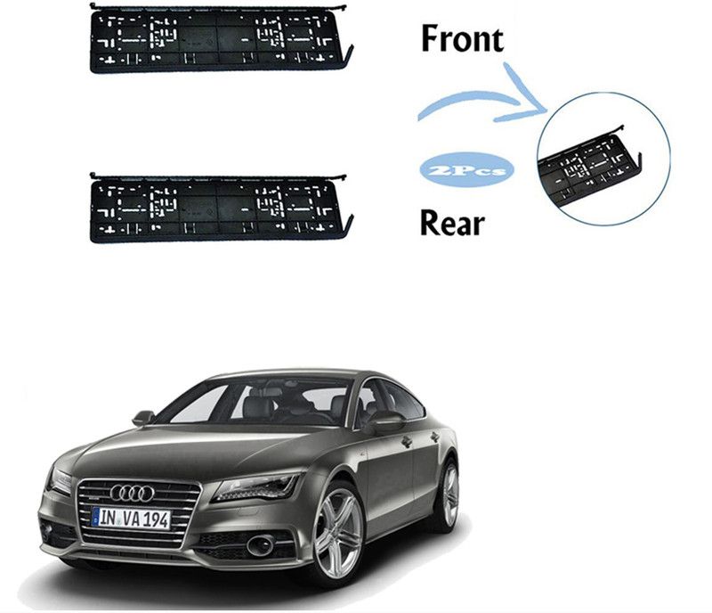 Ushergy Licence Plate-LP236 Car Number Plate  (Plastic 12 cm x 50 cm)