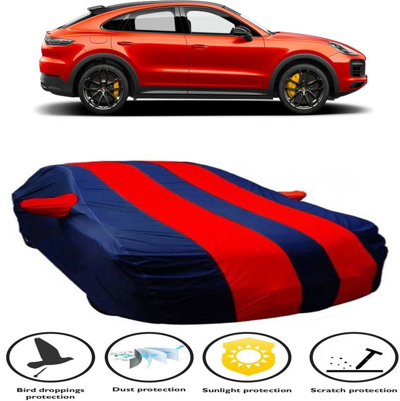 Ascension Car Cover For Porsche Cayenne Coupe (With Mirror Pockets)  (Red, Blue)