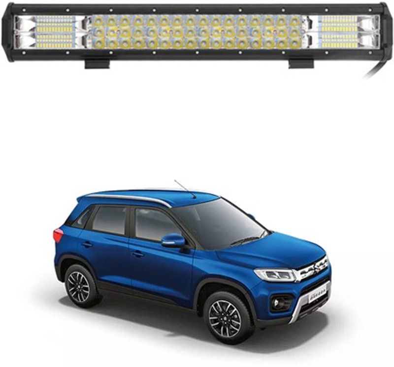 AYW 52LED Waterproof/High Power Bar Light 288W/12V (Car/Truck) For Brezza Fog Lamp Car, Truck, Van LED for Maruti Suzuki (12 V, 288 W)  (Universal For Car)