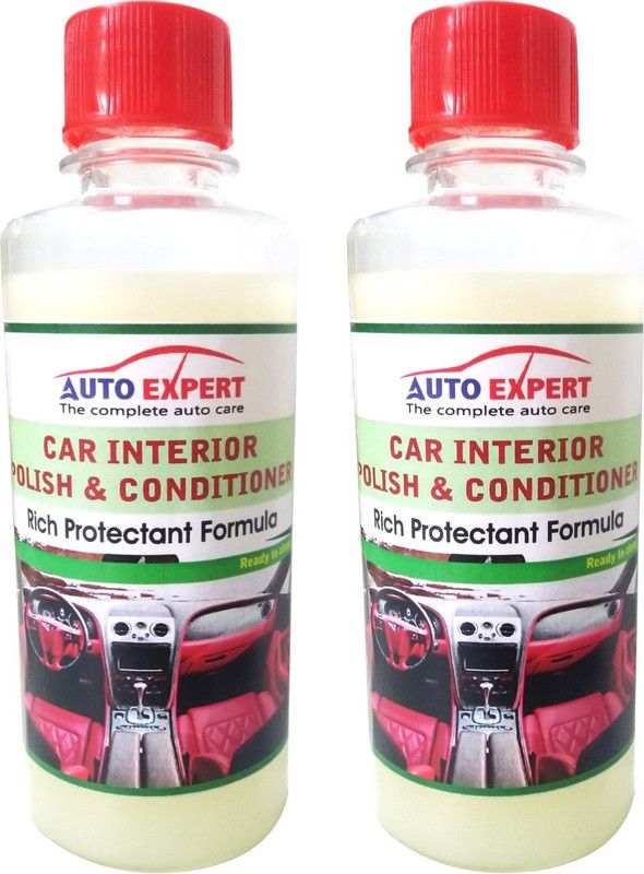 Auto Expert Liquid Car Polish for Dashboard, Leather, Tyres  (500 ml, Pack of 2)