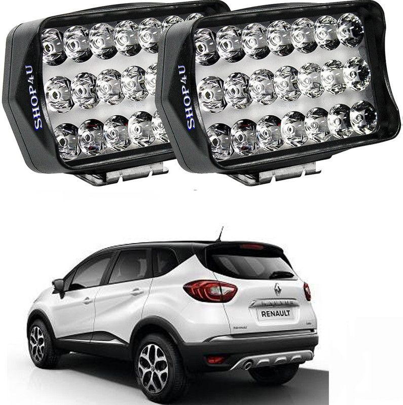 SHOP4U LED Fog Lamp Unit for Renault Universal For Car