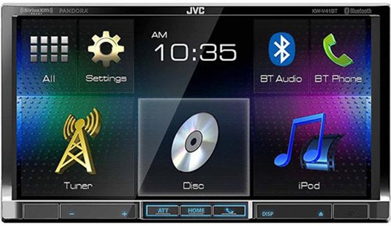 JVC KW-V41BT Car Stereo  (Double Din)