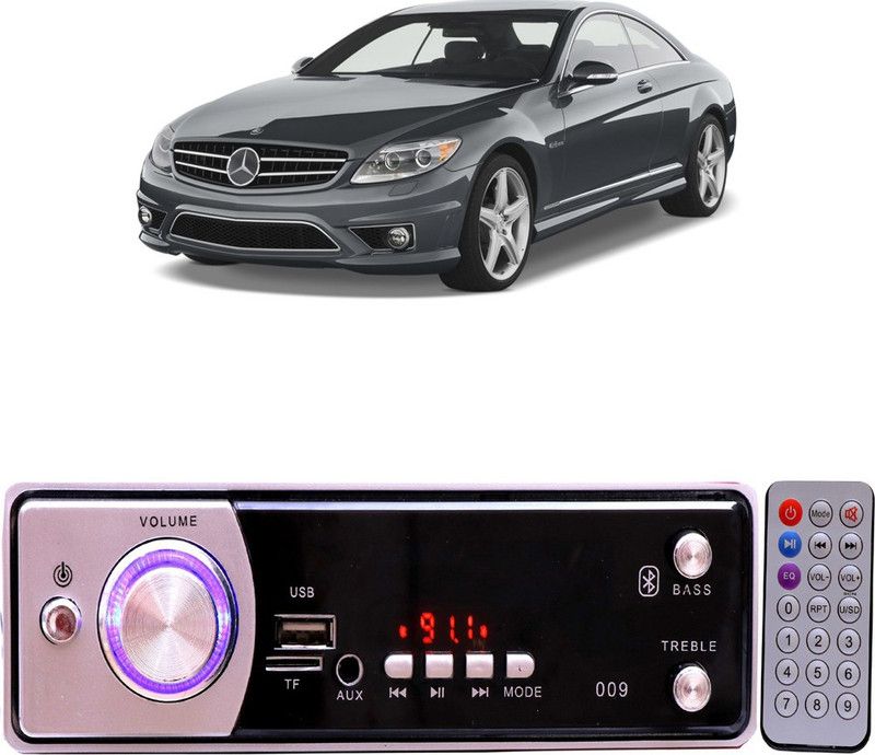 Genipap Silver009 BLUETOOTH/USB/SD/AUX/FM/MP3 Car Stereo ( Single Din) -375 Car Stereo  (Single Din)
