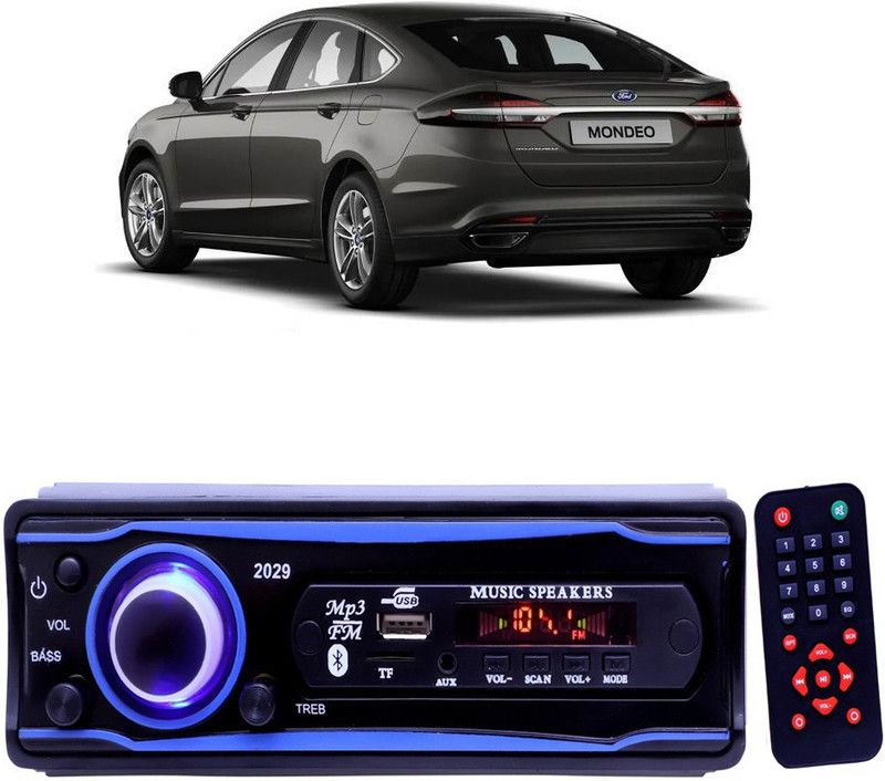 Bluedrum Blue 2029 USB/AUX/SD/BLUETOOTH/FM/MP3 BOOM MASTER STANDARD- B 140 Car Stereo  (Single Din)