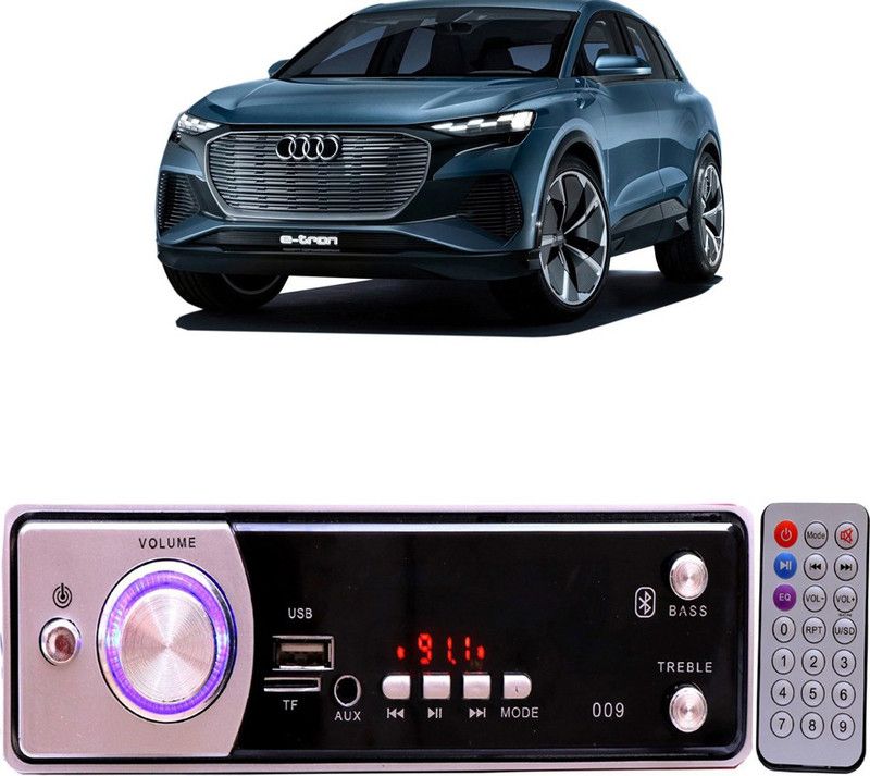 EverLand Silver009 BLUETOOTH/USB/SD/AUX/FM/MP3 Car Stereo ( Single Din) E-13 Car Stereo  (Single Din)