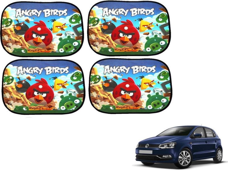 AUTYLE Side Window, Rear Window Sun Shade For Volkswagen Polo  (Multicolor)