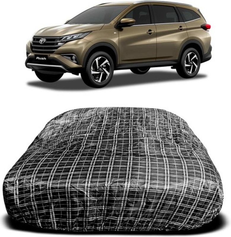 APNEK Car Cover For Toyota Rush (With Mirror Pockets)  (Multicolor)