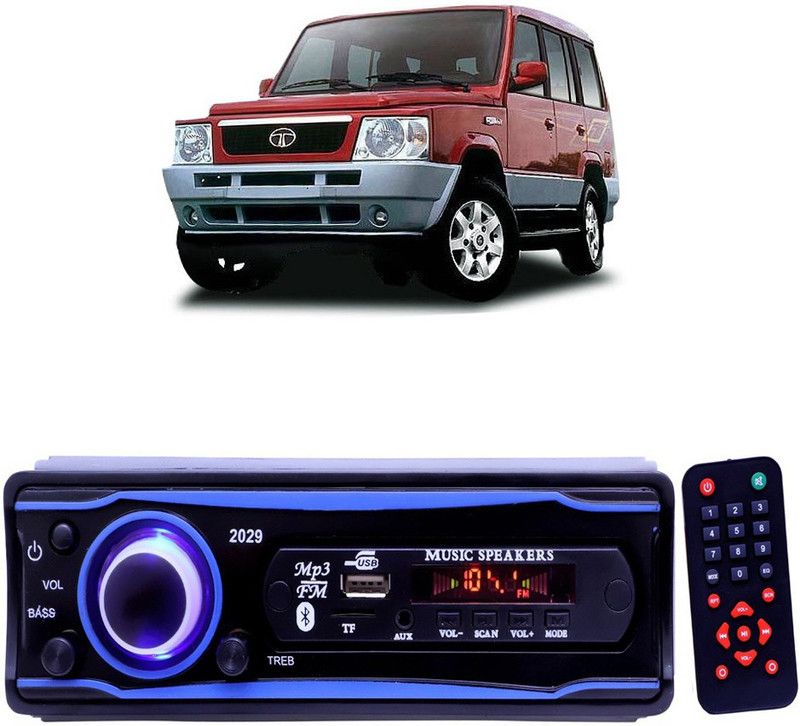 Bluedrum Blue 2029 USB/AUX/SD/BLUETOOTH/FM/MP3 BOOM MASTER STANDARD- B 543 Car Stereo  (Single Din)
