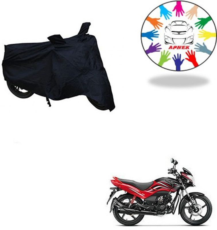 APNEK Waterproof Two Wheeler Cover for TVS  (Fiero F2, Black)
