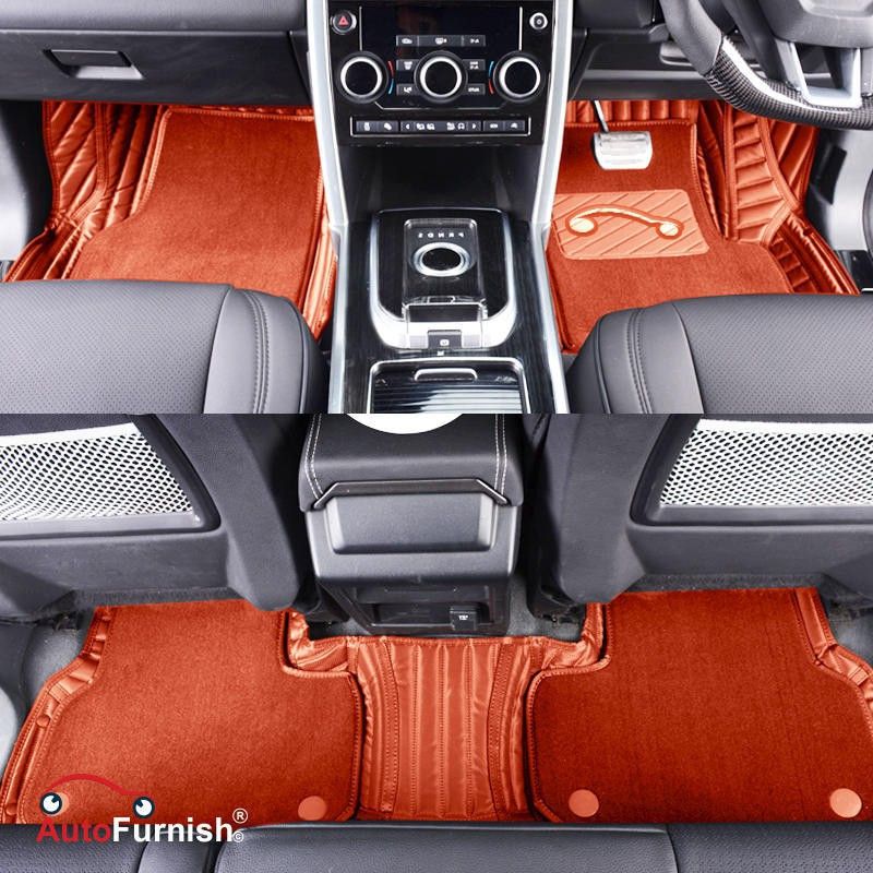 AutoFurnish Leatherite 7D Mat For Tata Nexon  (Brown)
