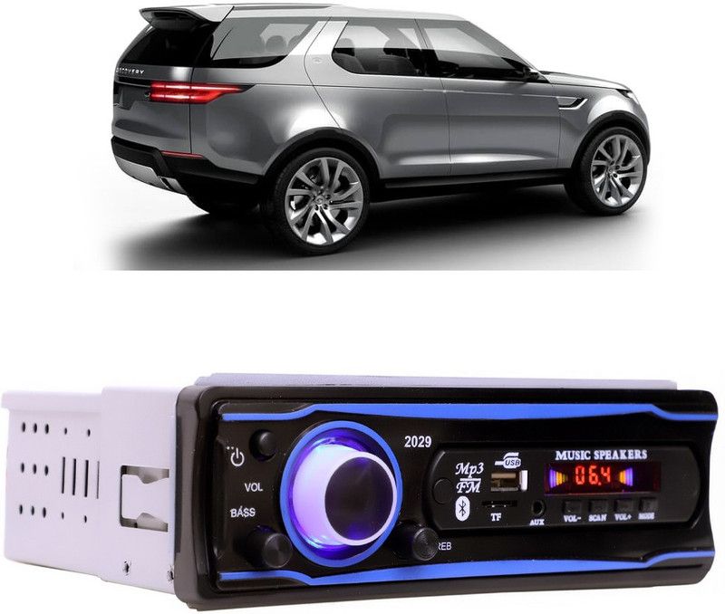 Bluedrum Blue Stereo-999 BLUETOOTH/USB/SD/AUX/FM/MP3 (BLUE & Black)-539 Car Stereo  (Single Din)