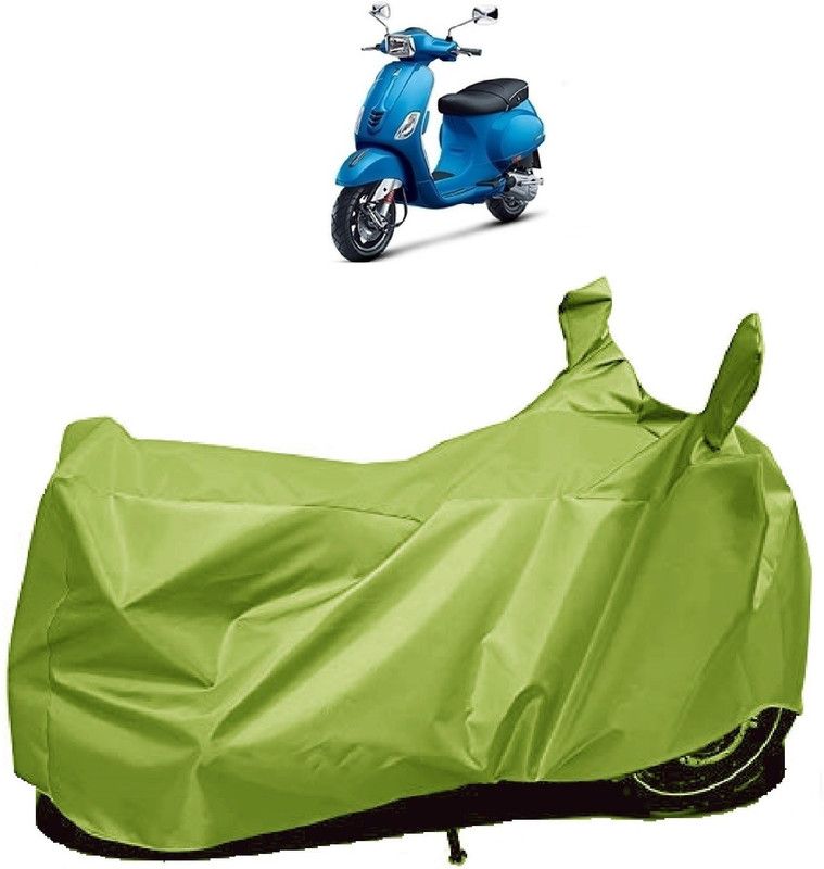 AutoFave Two Wheeler Cover for Vespa  (Vespa SXL 125, Green)