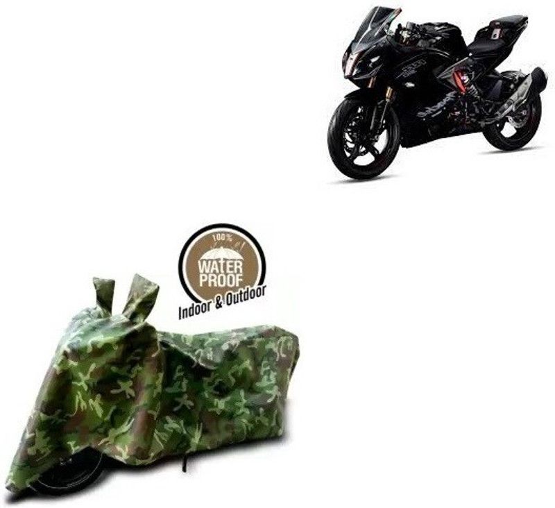 OliverX Waterproof Two Wheeler Cover for TVS  (Apache RTR 310 BS6, Multicolor)