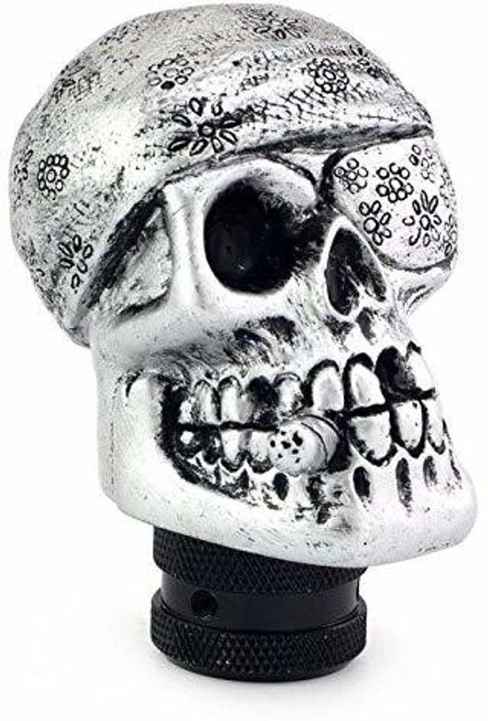 DEEPAK CREATIONS METAL Gear Knob  (Silver)