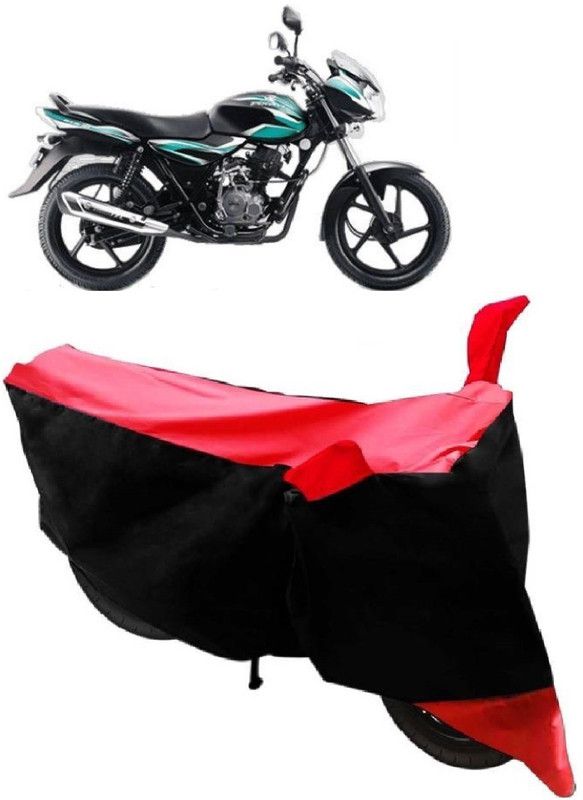 AutoRock Two Wheeler Cover for Bajaj  (Discover 100 DTS-i, Red)