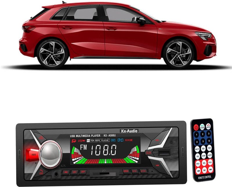 JBRIDERZ KX-A500U BLUETOOTH/USB/SD/AUX/FM/MP3 with Phone Caller Id Receiver B 3 Car Stereo  (Single Din)