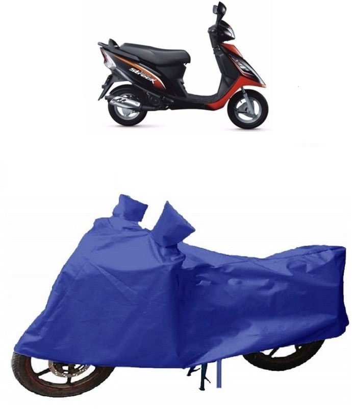 SHIVRAT Two Wheeler Cover for Honda  (Trigger, Silver)