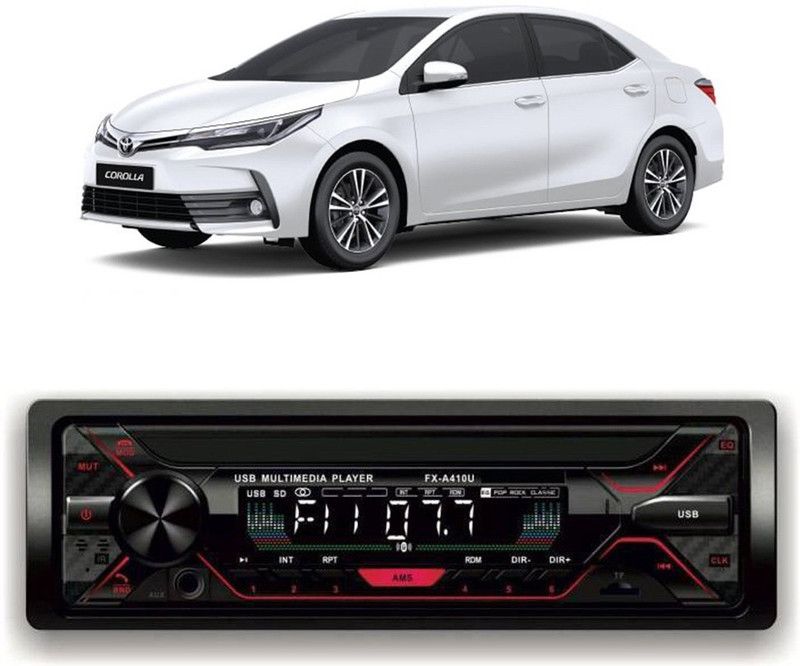 JBRIDERZ Car Stereo FX- A410U Car Stereo with Bluetooth, USB, SDCard , Aux E-571 Car Stereo  (Single Din)