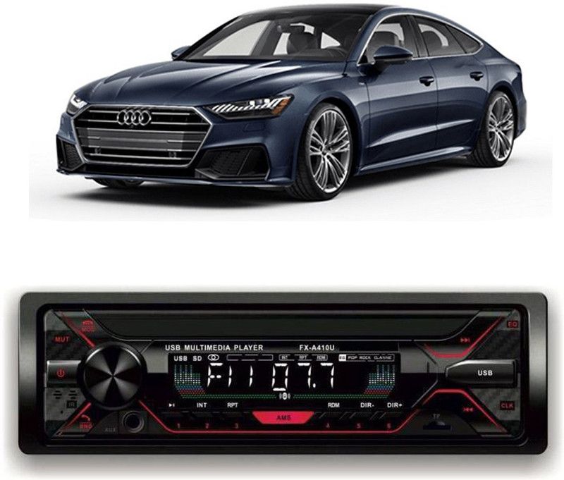 JBRIDERZ Car Stereo FX- A410U Car Stereo with Bluetooth, USB, SDCard , Aux E-09 Car Stereo  (Single Din)