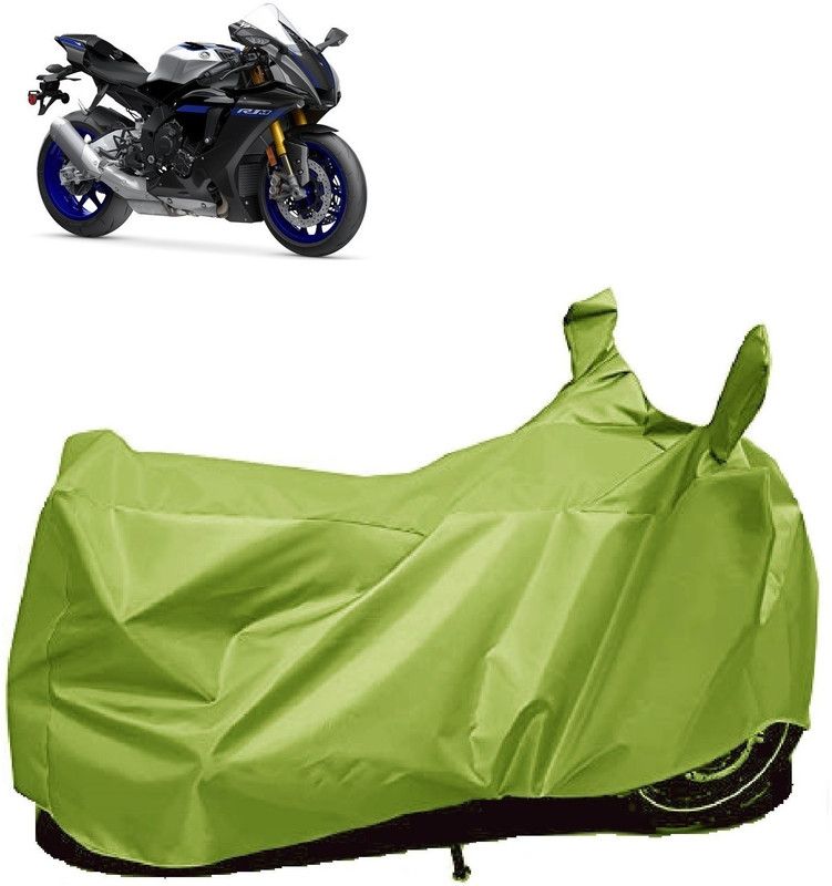 Autoprime Two Wheeler Cover for Yamaha  (YZF R1 M, Green)
