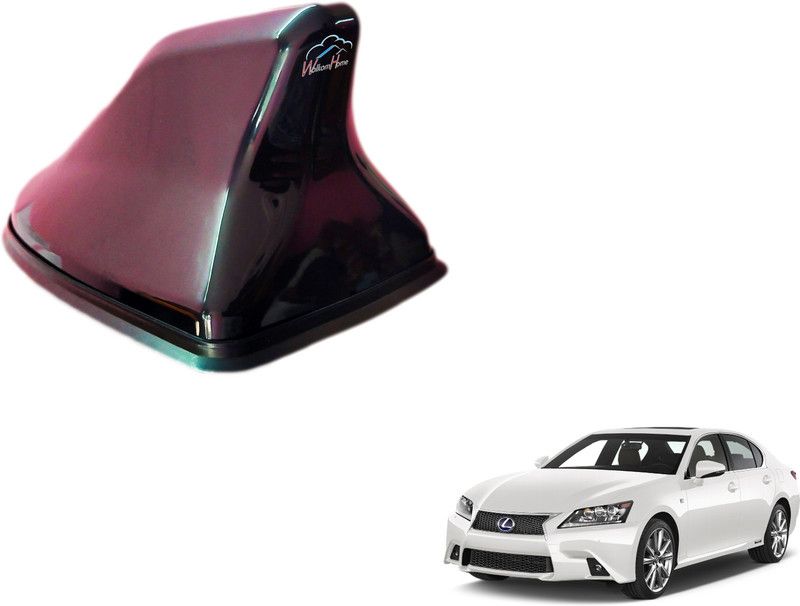 WolkomHome High performance Shark Fin Antenna Black color Car FM Radio Signal Aerials for GS 350 Sfin_Black Satellite Vehicle Antenna