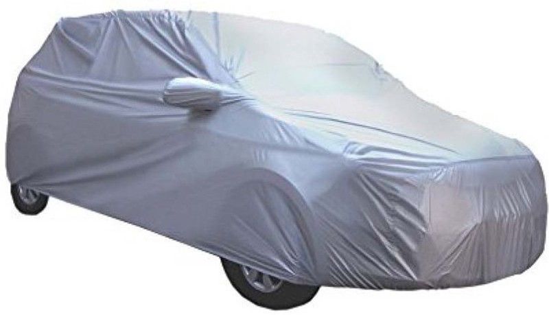 Storevila Car Cover For Mahindra Logan (With Mirror Pockets)  (Silver)