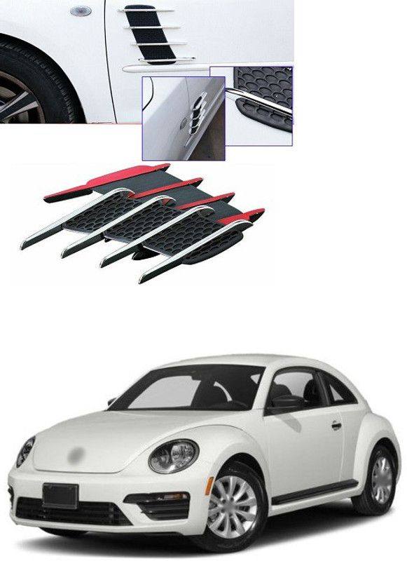 PRTEK Sticker & Decal for Car  (Black, Silver)
