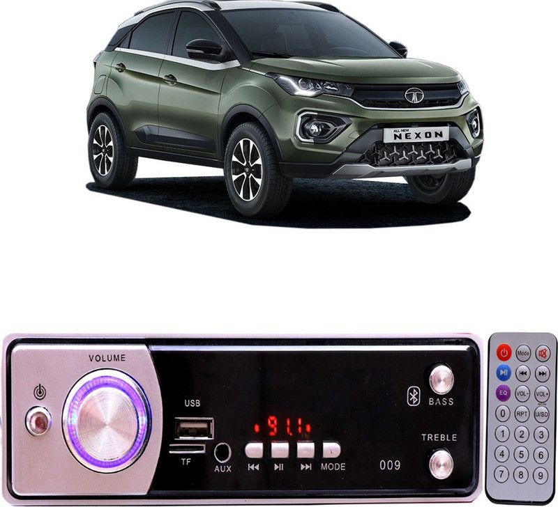 Bluedrum Silver009 BLUETOOTH/USB/SD/AUX/FM/MP3 Car Stereo ( Single Din) B-537 Car Stereo  (Single Din)