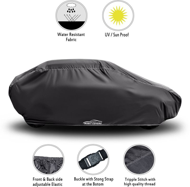 XAFO Car Cover For Audi RS5 (With Mirror Pockets)  (Grey)