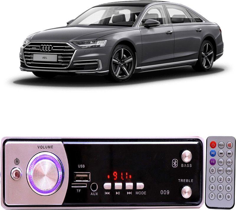 YUNEIK Silver009 BLUETOOTH/USB/SD/AUX/FM/MP3 Car Stereo ( Single Din) Y-10 Car Stereo  (Single Din)