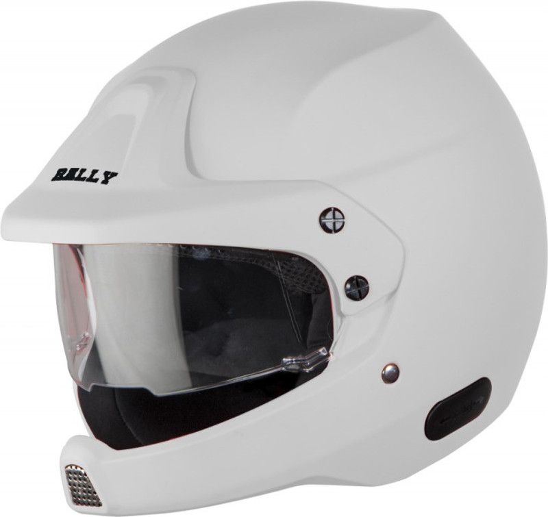 Steelbird 7WINGS-RALLY-GL-WHITE-M Motorbike Helmet  (Glossy White)