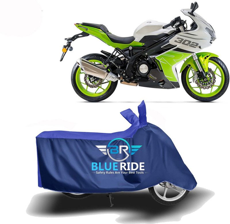 BLUERIDE Two Wheeler Cover for Benelli  (302R, Blue)