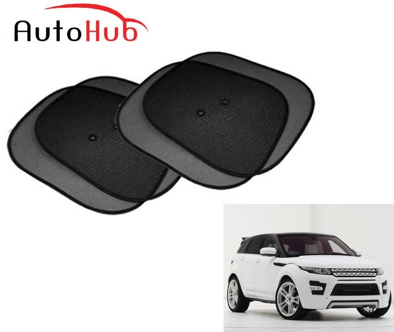 Auto Hub Side Window Sun Shade For Land Rover Evoque  (Black)